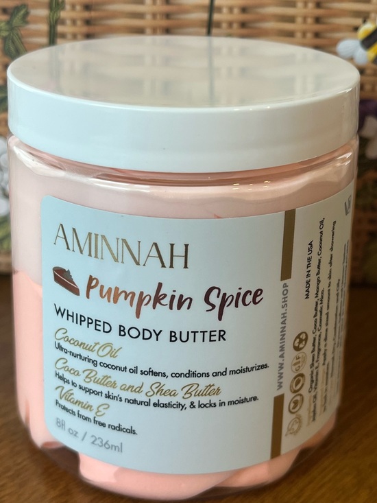 Aminnah Other - Aminnah Pumpkin Spice Whipped Body Butter - NEW